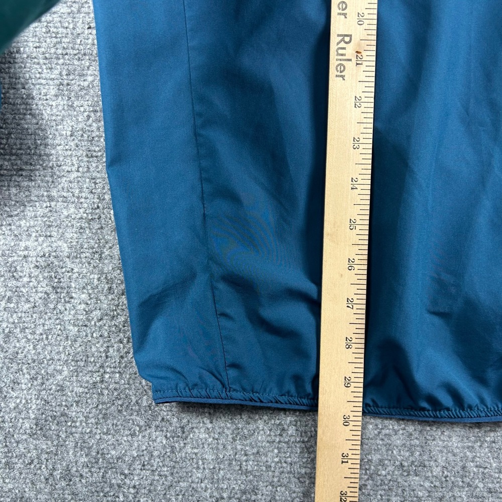 The North Face Windbreaker Jacket Mens XXL Blue WindWall Hooded Full Zip Hiking - Picture 2 of 10